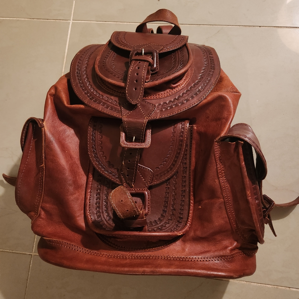Authentic Leather Backpack